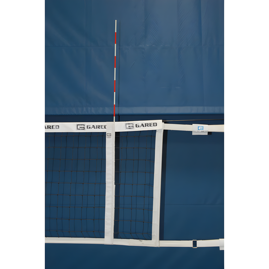 Gared Sports Volleyball Hoop Net Antenna & Sideline Marker Combo 6410