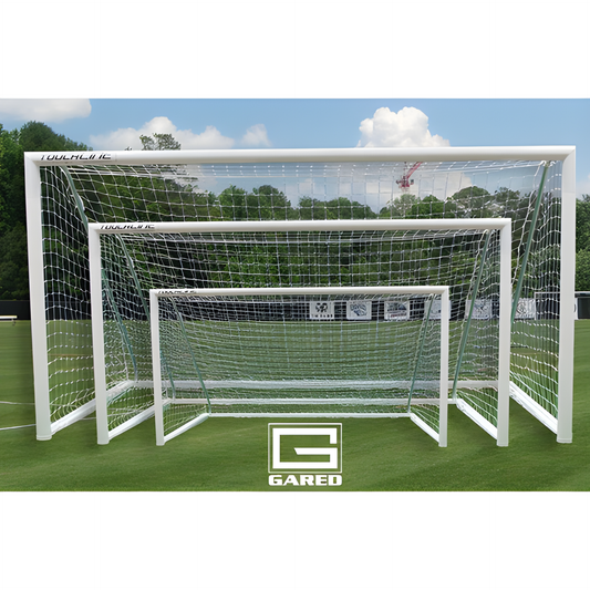 Gared Touchline Striker Round Frame Portable Soccer Goals (Pair)