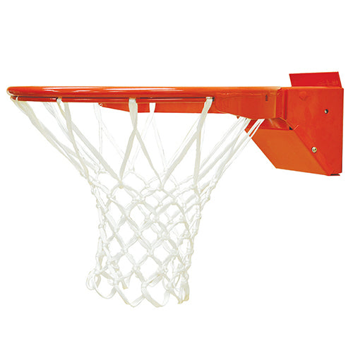Jaypro Basketball Backstop - Wall-Mounted - Shooting Station - Stationary Glass Backboard (10 ft. - 12 ft. Wall Offset)