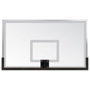 Jaypro Basketball System - Titan   (Powder Coated) Black (6 in. x 6 in. Pole with 6 ft. Offset) - 72 in. Glass Backboard - Flex Rim Goal Jaypro