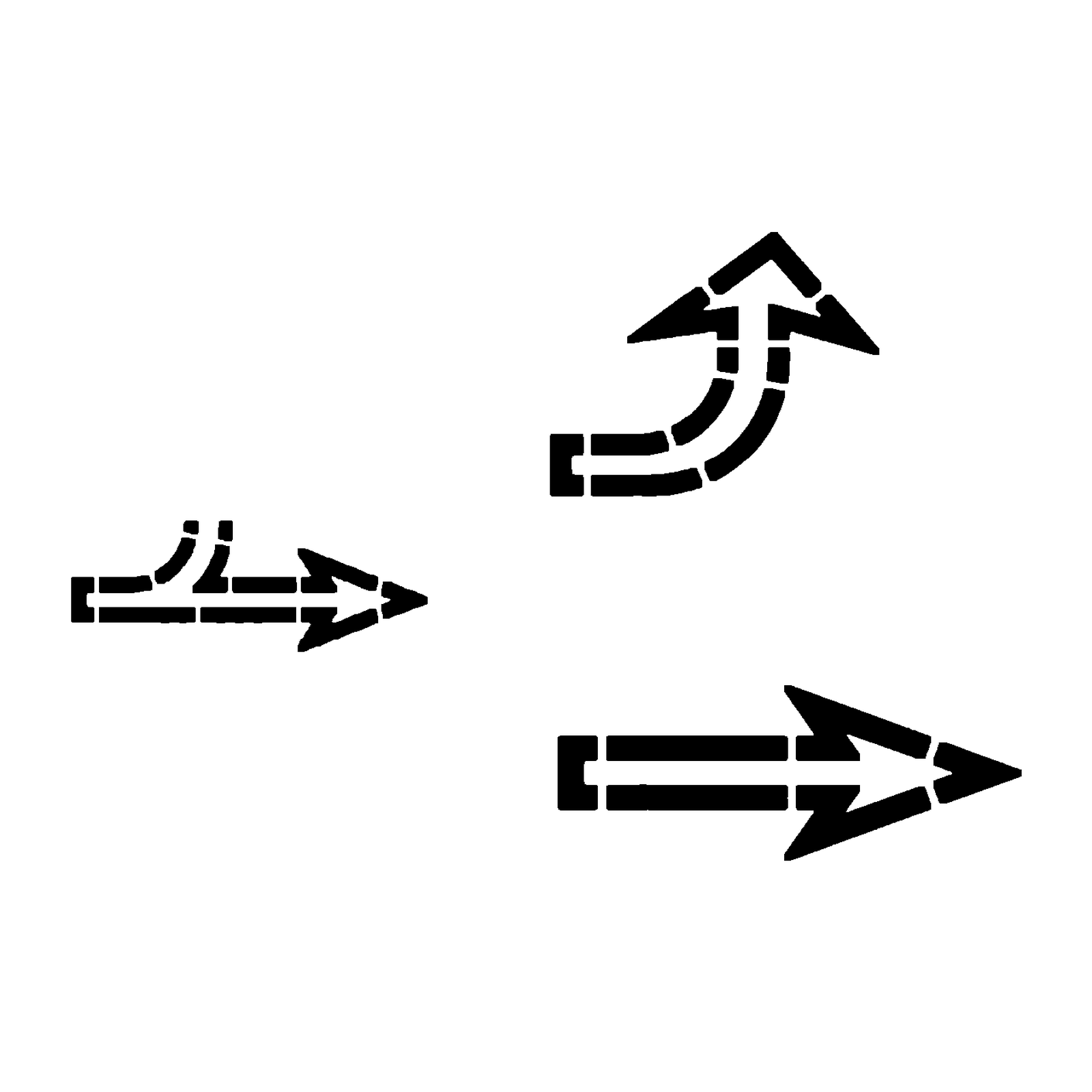 Newstripe Walmart Open Arrows Set