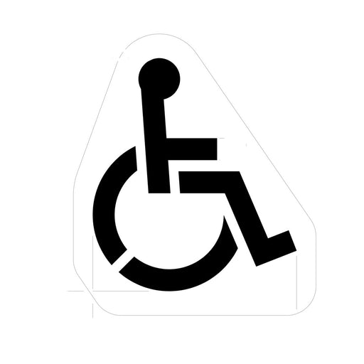 Newstripe Handicap Symbol Stencil 1/8″ PolyTough Lifetime Warranty Newstripe