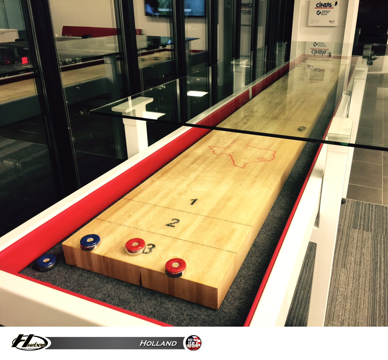 Hudson 18' Holland Shuffleboard Table