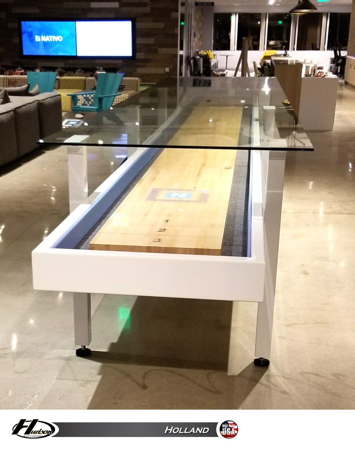 Hudson 14' Holland Shuffleboard Table