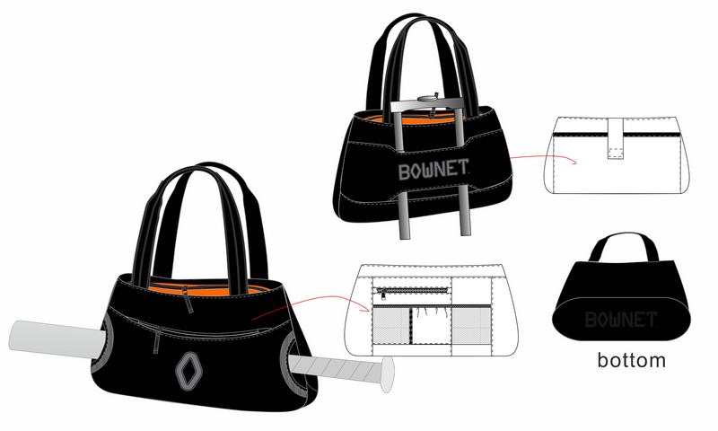 Bownet Coaches Hand Bag Bownet