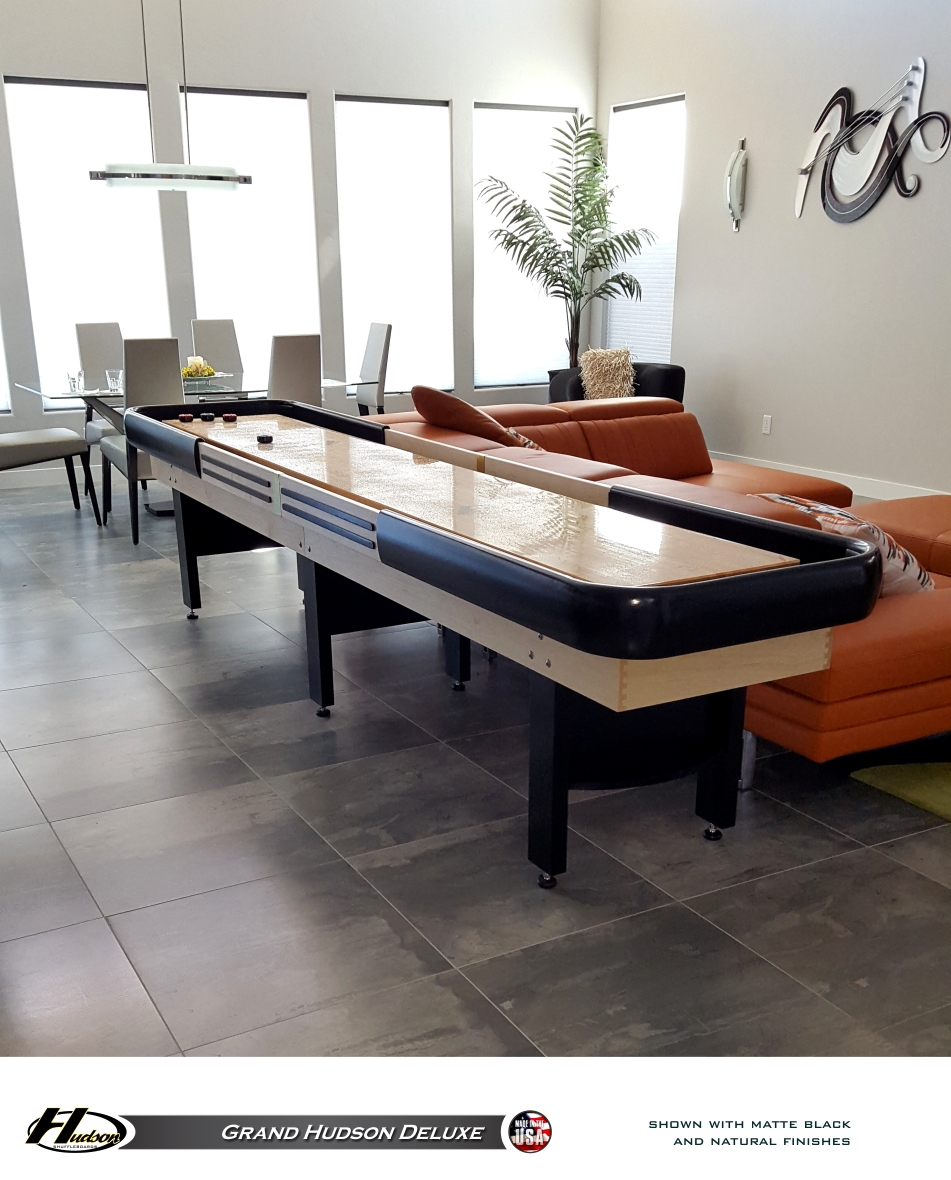 9' Grand Hudson Deluxe Shuffleboard Table