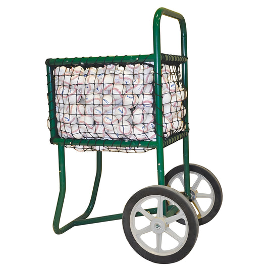 Jaypro Ball Cart (Green) | Reliable Mobility & Storage for Sports Balls (BCT-100)