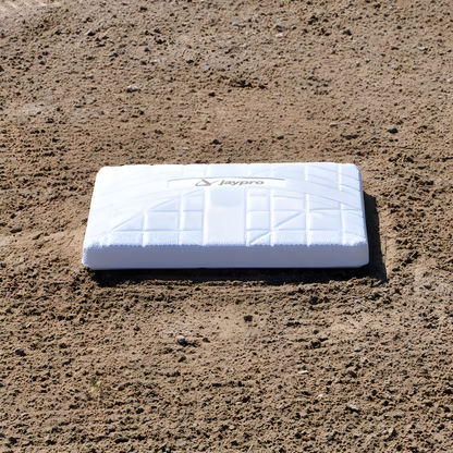 Jaypro Baseball Base Set – Breakaway Style (Set of 3, White) | Official Safety Bases for Game Play & Practice – BB-700