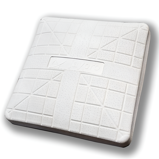 Jaypro Baseball Base Set Pro-Style Hollywood (Set of 3) | Durable, Game-Ready Field Bases (BB-800)