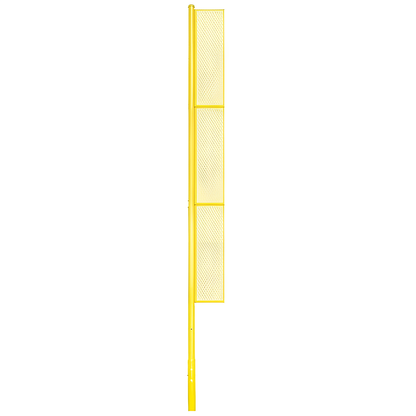 Jaypro Baseball/Softball Foul Poles – Collegiate (30') – Yellow | High-Visibility, Weatherproof Field Upgrade (BBCFP-30)