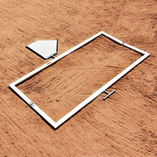 Jaypro Batter's Box Template – Softball 3' x 7' | Fast, Accurate Field Marking Tool for Consistent Batting Zones (BBTMSB)