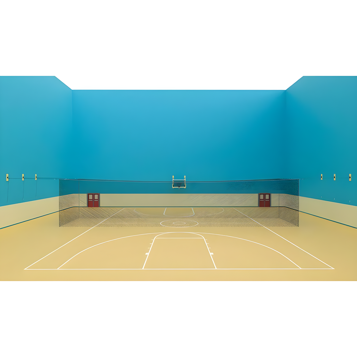 Jaypro Batting Cage – 70' Quick Set-Up Indoor System | Freestanding Frame with Net | 14'W x 14'H (BBC-QS70)
