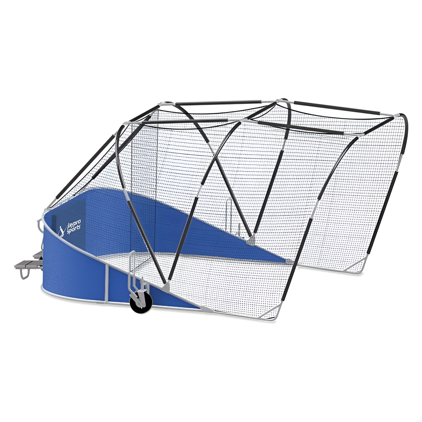 Jaypro Batting Cage Big League Series – Bomber All-Star Batting Turtle | Pro-Quality Mobile Hitting Cage – BMR-1