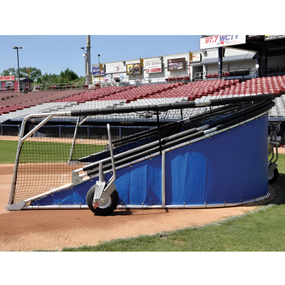 Jaypro Batting Cage Big League Series – Bomber All-Star Batting Turtle | Pro-Quality Mobile Hitting Cage – BMR-1