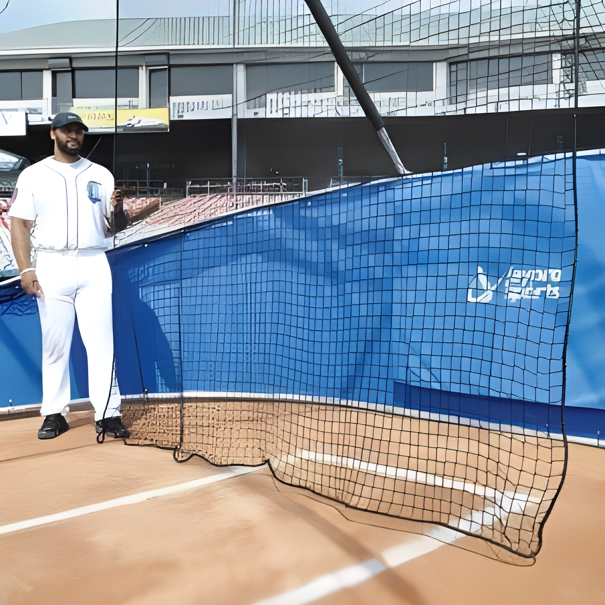 Jaypro Batting Cage – Big League Series Bomber Elite Batting Turtle | Professional-Grade Portable Hitting Cage for Game Day Practice – BGLC-7500