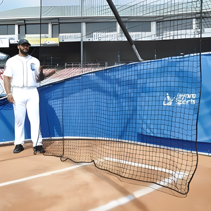 Jaypro Batting Cage – Big League Series Bomber Elite Batting Turtle | Professional-Grade Portable Hitting Cage for Game Day Practice – BGLC-7500