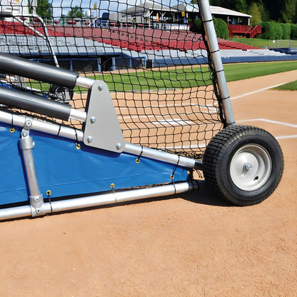 Jaypro Batting Cage – Big League Series Bomber Pro Batting Turtle | Portable, Heavy-Duty Hitting Cage for On-Field Practice – BBGS-18