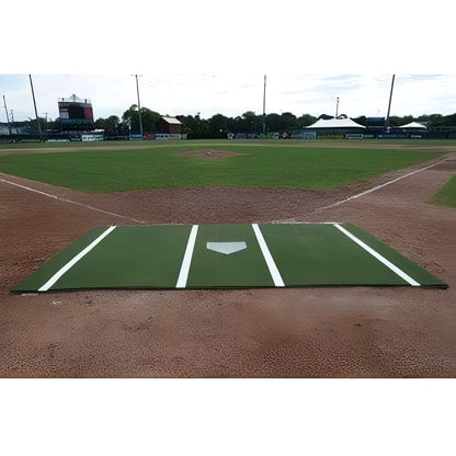 Jaypro Batting Mat (6' x 12') – Turf | Portable, Durable Hitting Surface for Practice & Games (BML612G)