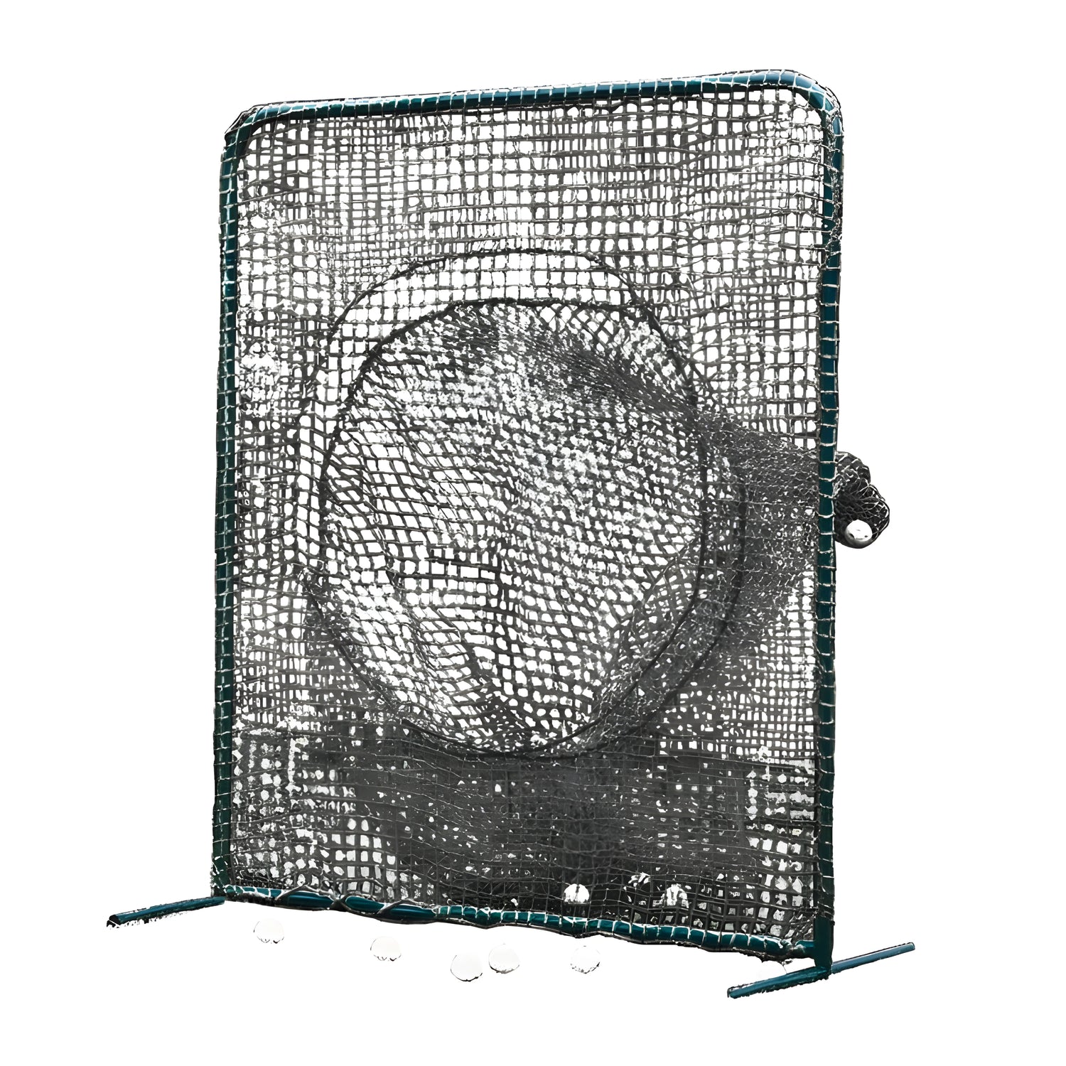 Jaypro Batting Practice Screen – 7' x 7' Soft Toss Portable Screen (Black) | Model: PSTS-77 - JoySportStore