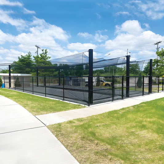 Jaypro Batting Tunnel Frame – 70' Mega Outdoor System with Stackable Tunnel Kit | Heavy-Duty Multi-Cage Training Frame for Baseball & Softball – MPCTF-70A