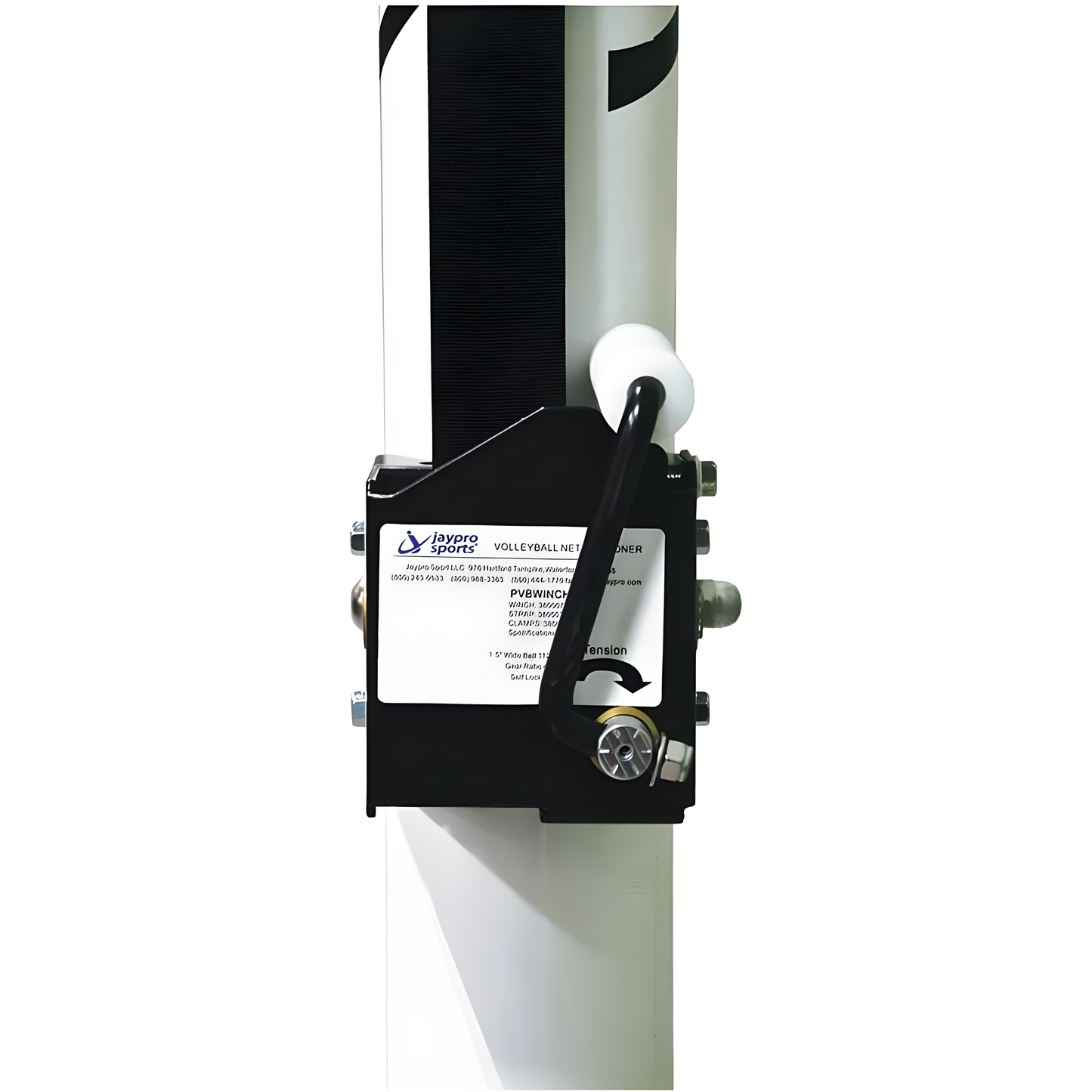 Jaypro Beach Volleyball Upright – 3-1/2" Ground Sleeve | NCAA, NFHS & USAV-Compliant Outdoor System (OBV300U)