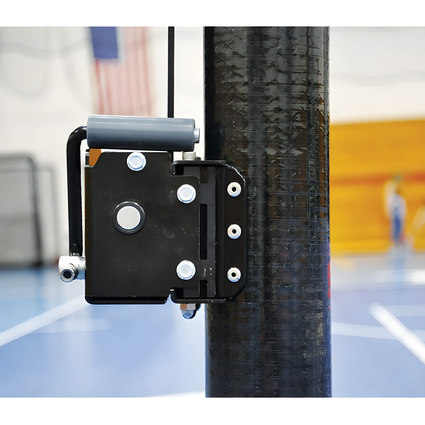 Jaypro Carbon Ultralite Volleyball System (3 in. Floor Sleeve) | Lightweight Strength Meets Elite-Level Performance (PVB-9500)