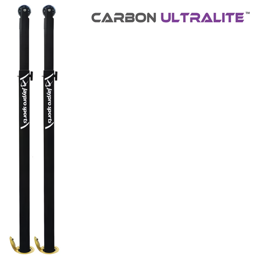 Jaypro Carbon Ultralite Volleyball Uprights | Lightweight, High-Strength Poles for Competitive Play