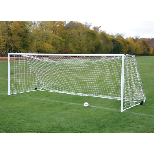 Jaypro Classic Official Round Soccer Goal Package – 4′ × 4′ (Pair) | Portable & Durable Youth Competition Set (SGP‑400PKG)