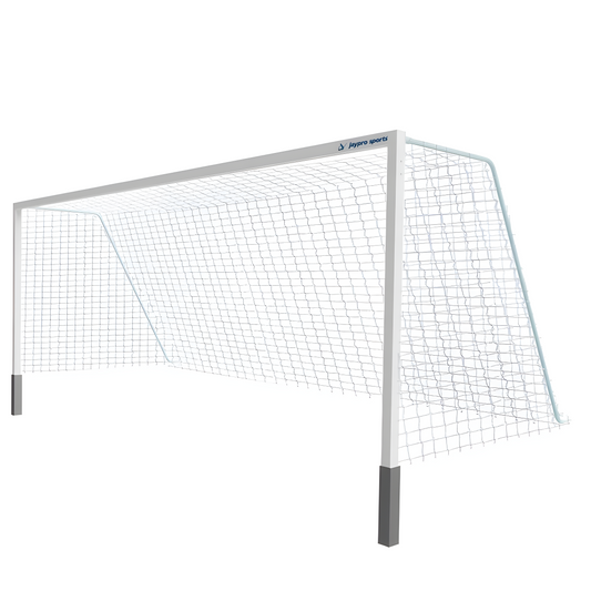 Jaypro Classic Official Square Soccer Goals | Regulation Size with Standard Backstays for Sturdy Support