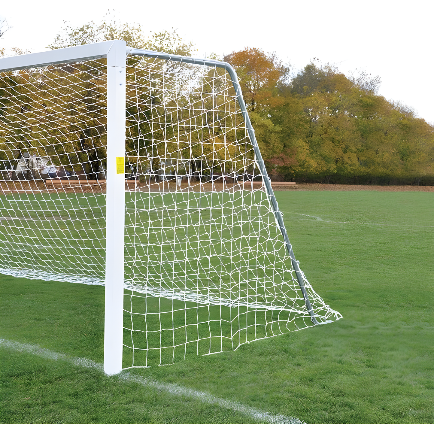 Jaypro Classic Official Square Soccer Goals | Regulation Size with Standard Backstays for Sturdy Support