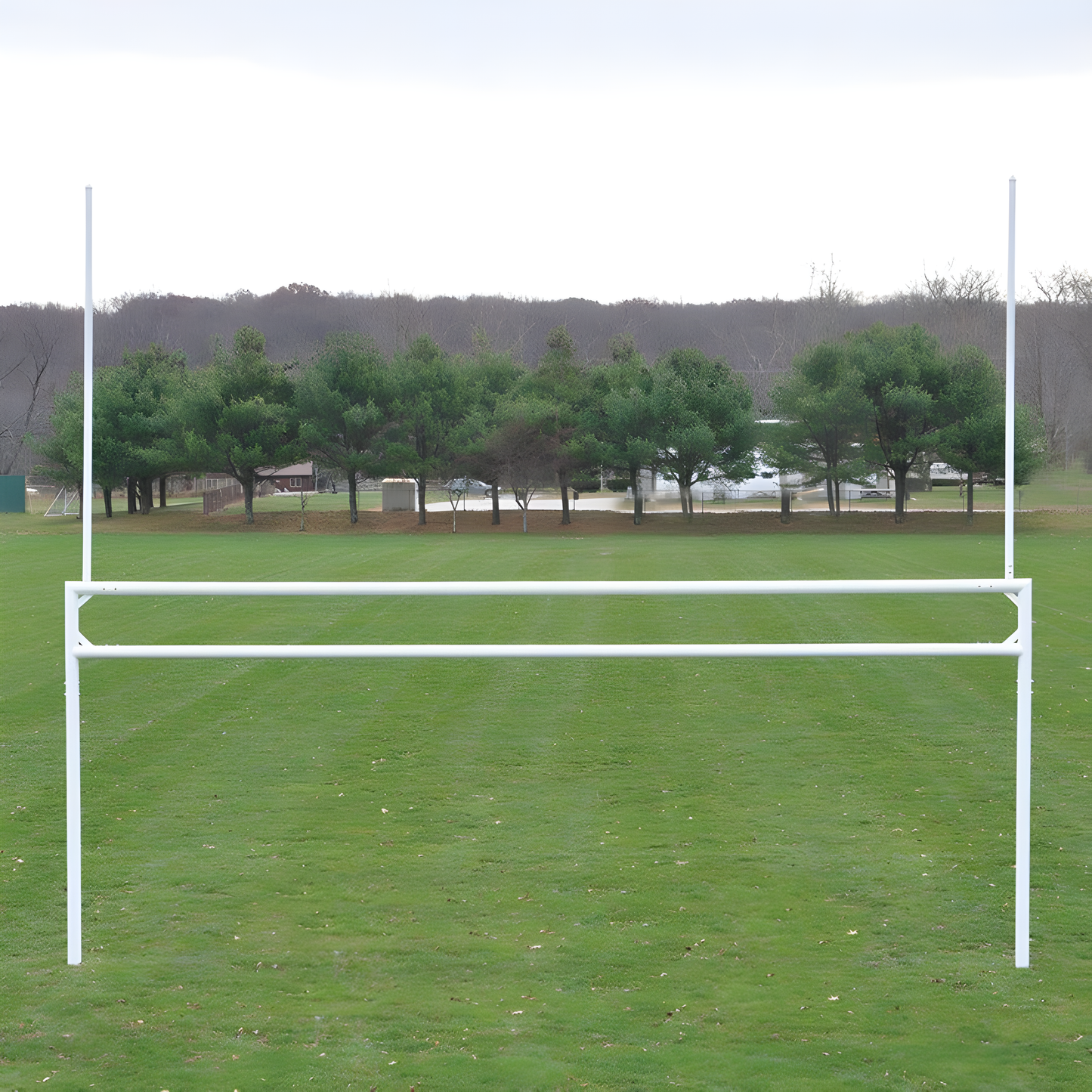Jaypro Deluxe Soccer/Football Goals – Official Size with Standard Backstays | Durable Aluminum Frame for Competitive Play – FBSC-240