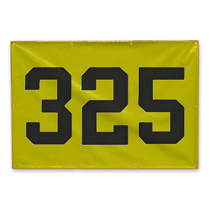 Jaypro Distance Marker – Baseball Outfield (24″ Numbers) | High-Visibility Field Marker for Infield and Outfield (ODM‑35)