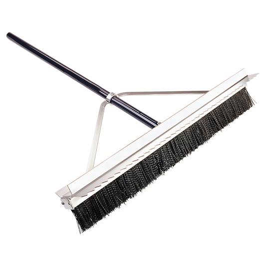 Jaypro Double Play Scarifier Broom | 2-in-1 Grooming Tool for Smoothing and Loosening Infields (DPSB-28)