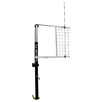 Jaypro FeatherLite Volleyball System – 3-1/2" Floor Sleeve | Lightweight Aluminum Volleyball System for Indoor Competition – PVB-5000