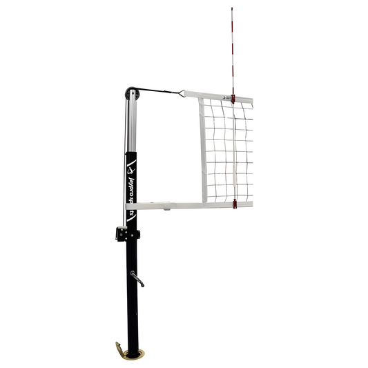 Jaypro FeatherLite Volleyball System – 2" (51mm) Floor Sleeve (Canadian) | Lightweight Aluminum Net System for Competitive Indoor Play – PVB-5500