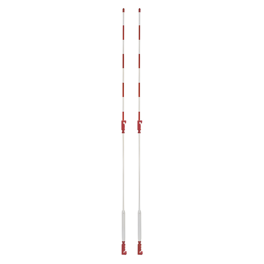 Jaypro FeatherLite Volleyball System – 2" (51mm) Floor Sleeve (Canadian) | Lightweight Aluminum Net System for Competitive Indoor Play – PVB-5500