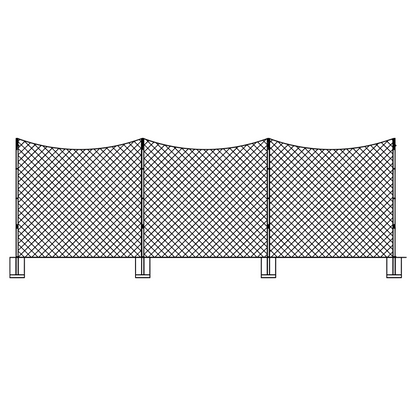 Jaypro FieldPro Soccer Net System | Premium Backstay & Net Support Frame for 6.5' x 18.5' Goals (FNSB-65)