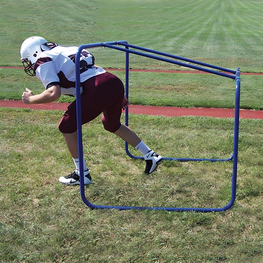 Jaypro Football Linemen Chute | Heavy-Duty Training Aid for Lineman Technique & Stance Drills (FBLMCH)