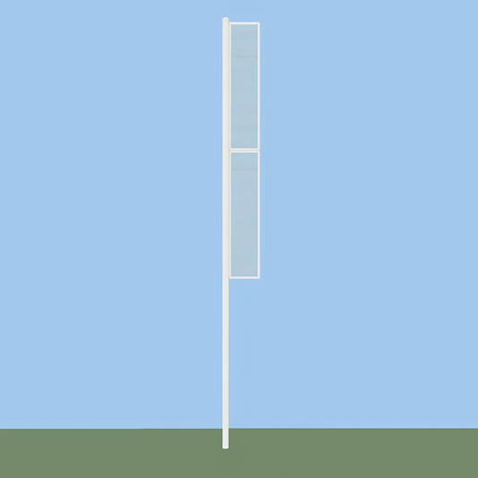 Jaypro Foul Poles – 20' Softball Collegiate | High-Visibility, Heavy-Duty Steel Markers for Competitive Fields (SBCFP-200)