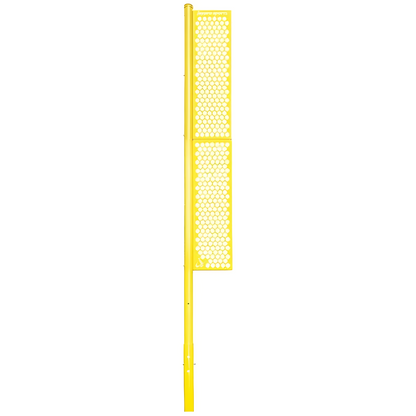 Jaypro Foul Poles – Professional 20' (Yellow) | Ultra-Visible, Heavy-Duty Steel Field Markers for Baseball & Softball (BBFP-20)