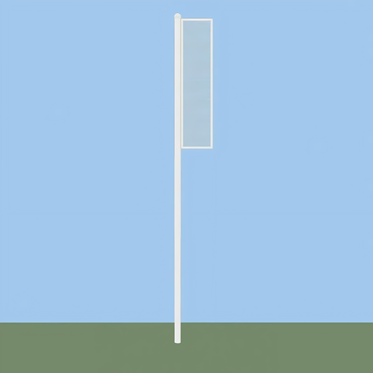 Jaypro Foul Poles – Softball Collegiate 12' | High-Visibility Field Markers for Accurate Fair/Foul Calls (SBCFP-12)