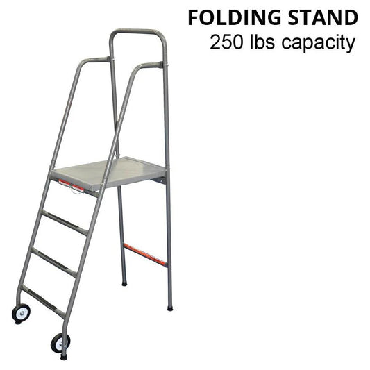 Jaypro Free Standing Volleyball Referee Stand (250 lb. Capacity) | Stable, Comfortable Officiating for Indoor & Outdoor Courts (VRS-6000)