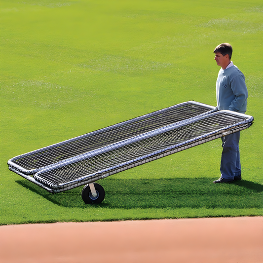 Jaypro Fungo Screen with Wings – Big League Series | Pro-Level 7′ × 7′ Fold-Out Protection (BLFSW)
