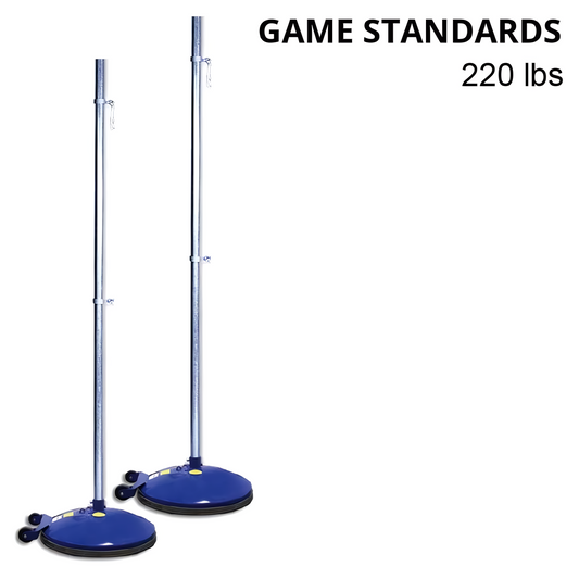 Jaypro Game Standards - Multi-purpose | Heavy-Duty 220 lbs. Base for Indoor/Outdoor Sports Use (MP-521R)