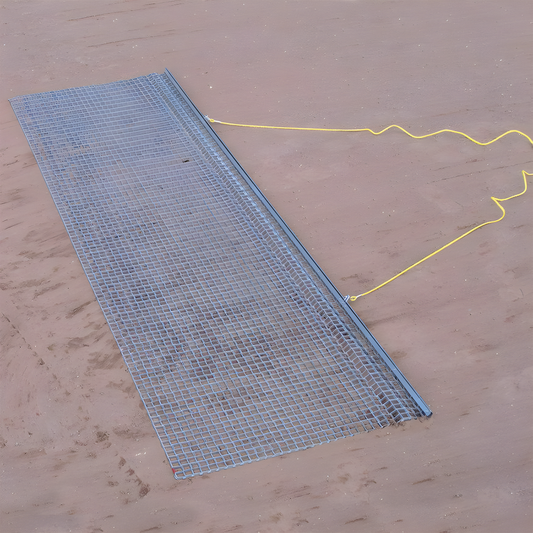 Jaypro Infield Drag Mat – 6' x 3' Steel Baseball Field Groomer (DM-63)