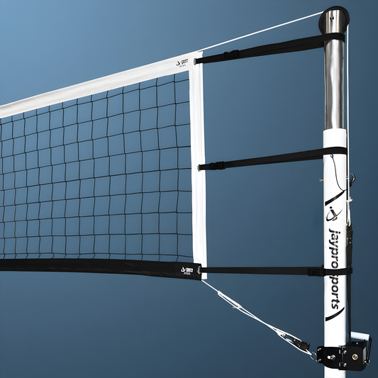 Jaypro Mercury Beach Volleyball Replacement Net (Professional Beach Size) | Durable, Tournament-Grade Outdoor Net (OBVN-1)