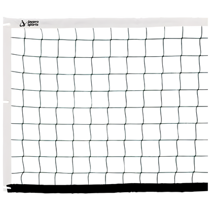 Jaypro Mercury Beach Volleyball Replacement Net (Professional Beach Size) | Durable, Tournament-Grade Outdoor Net (OBVN-1)