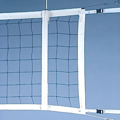 Jaypro Multi-Sport Net System | Adjustable Steel Uprights for Volleyball, Badminton & Tennis