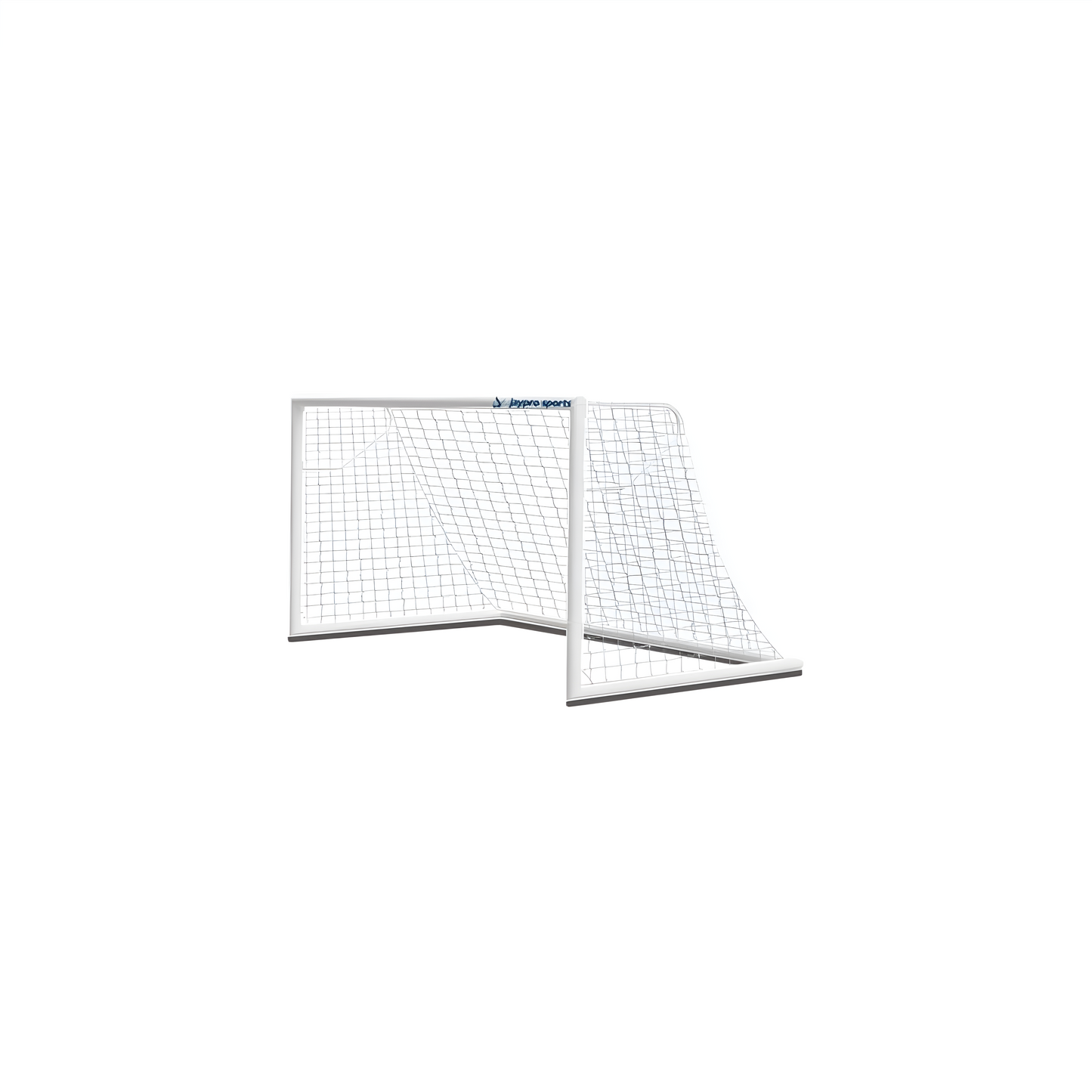 Jaypro Nova Club Round Soccer Goals (4-1/2'H x 9'W) | Youth Aluminum Soccer Goal with Safe Rounded Frame (RCG-9S)