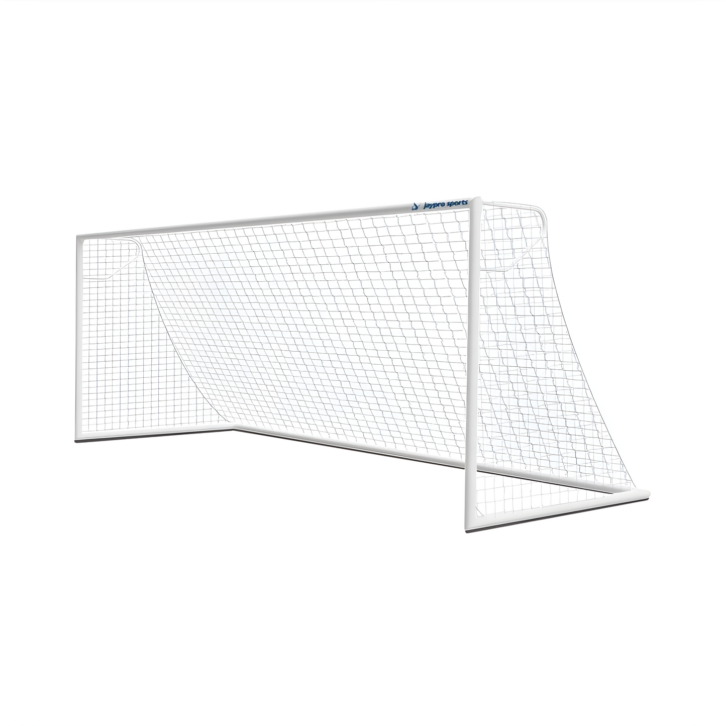 Jaypro Classic Club Round Soccer Goals | 6.5' x 18.5' Durable Aluminum Youth Goals with Net & Anchors (CC18S)